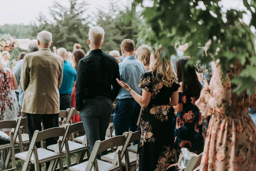 wedding audience